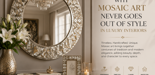 Why Mosaic Art Never Goes Out of Style in Luxury Interiors